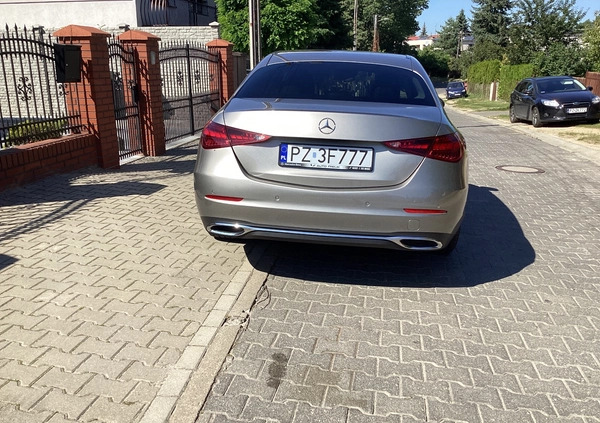 Mercedes-Benz Klasa C cena 177800 przebieg: 23000, rok produkcji 2021 z Ryki małe 56